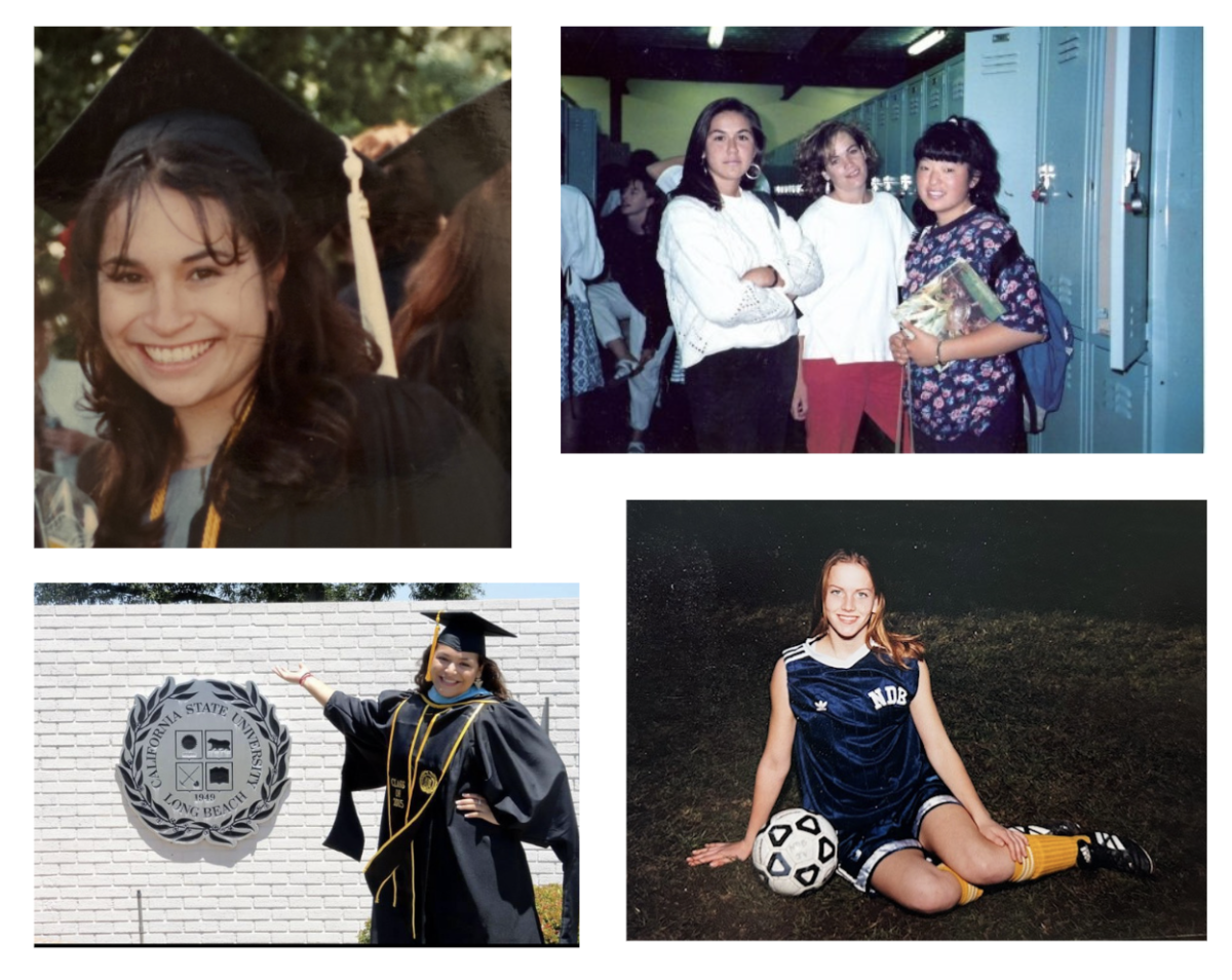 Teachers had many different journeys from high school to college before reaching Woodside. 